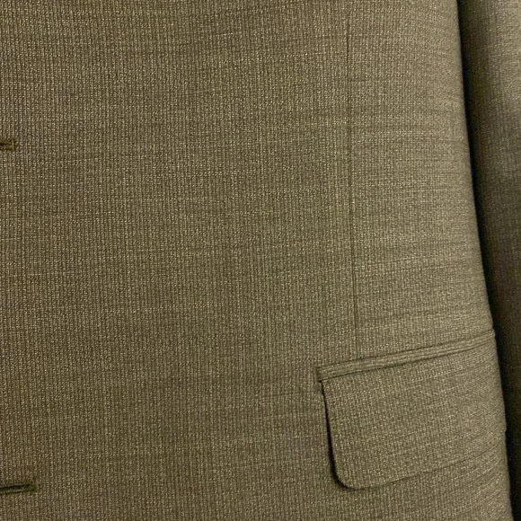 Saks Fifth Ave Men’s Trim Fit Suit 44 L Pants 37 - Picture 9 of 15